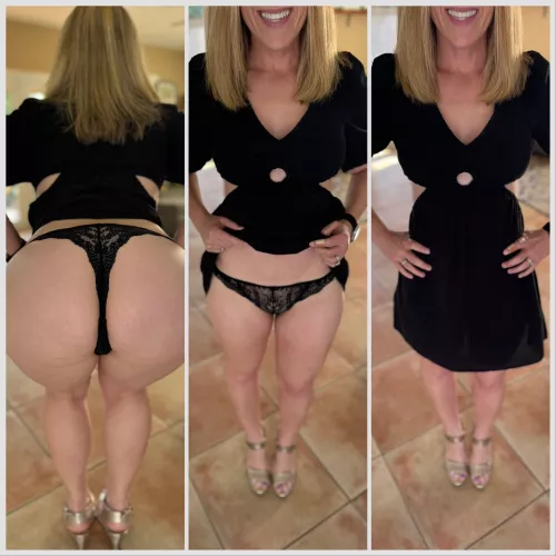 Gotta show the hubs the outfit before I head out for my date without him