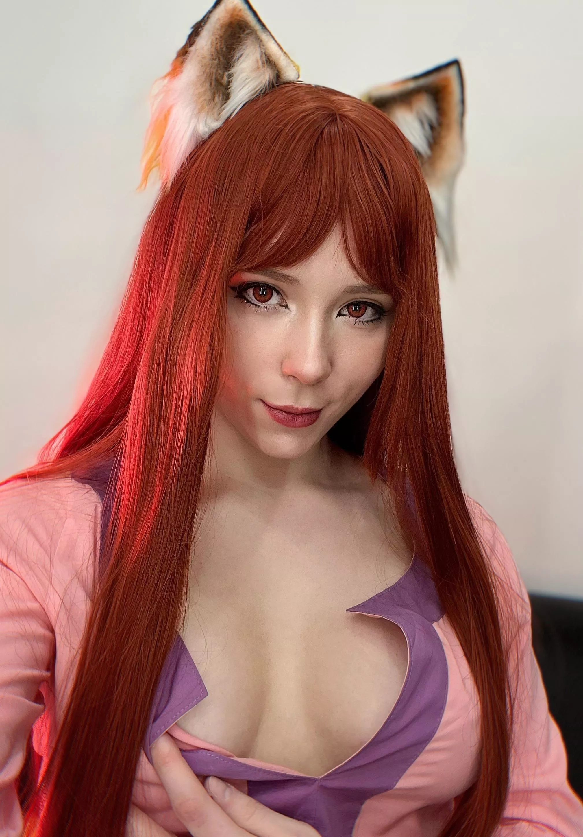 Holo from Spice and Wolf cosplay by SweetieFox
