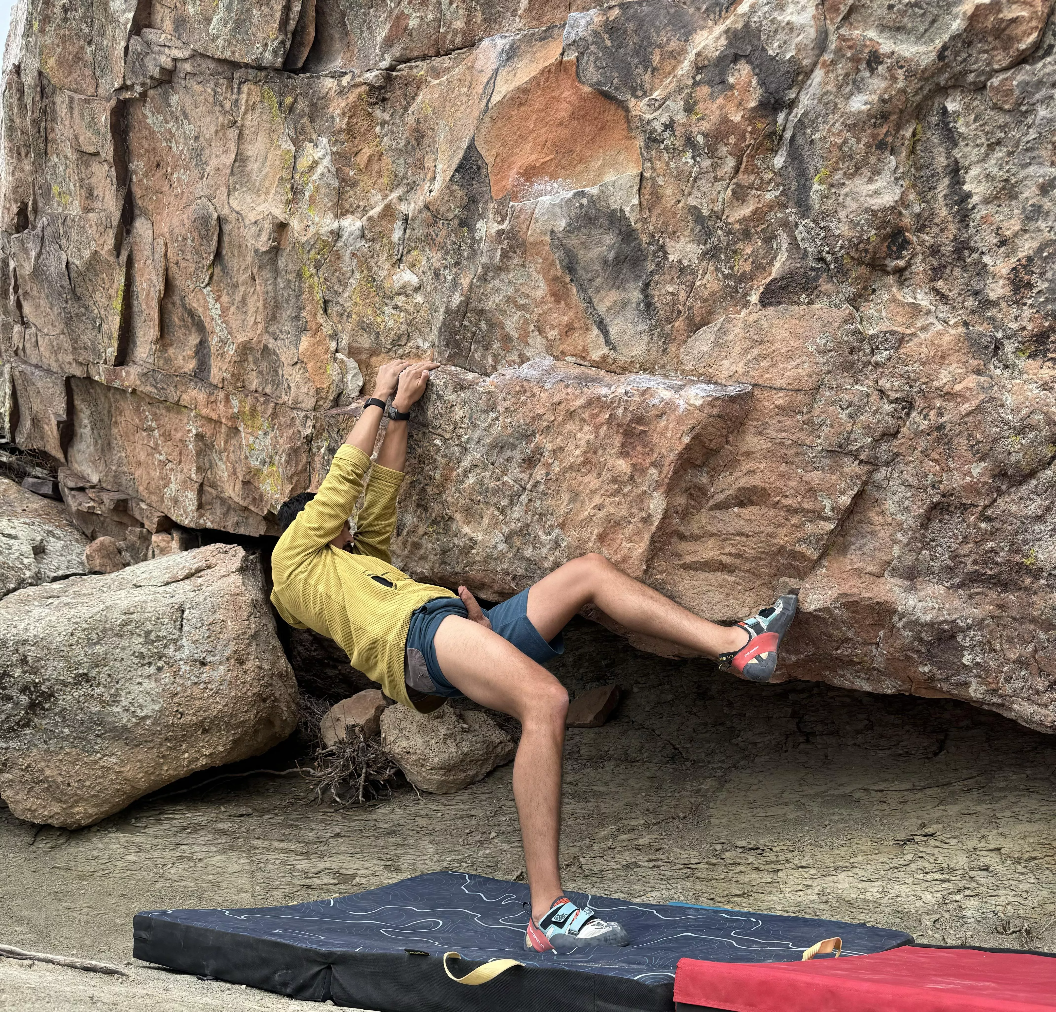 I like to whip it out when I climb 😉