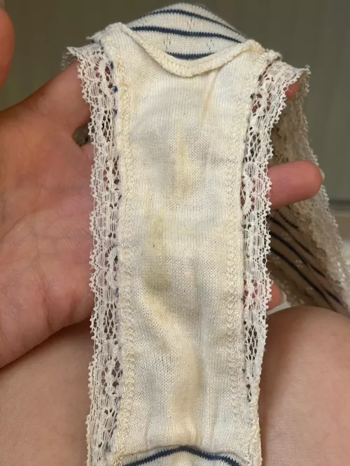 Innocent little pair. But of course my pussy had to ruin them 