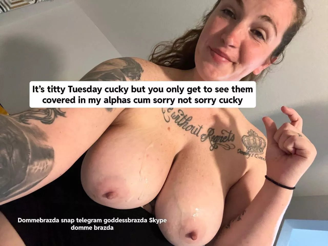 It’s titty Tuesday cucky don’t miss out 