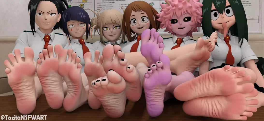 My Hero Academia Girls [Artist: Tozita]