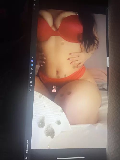 My wife got a trib she didnt stop masterbating on this pic