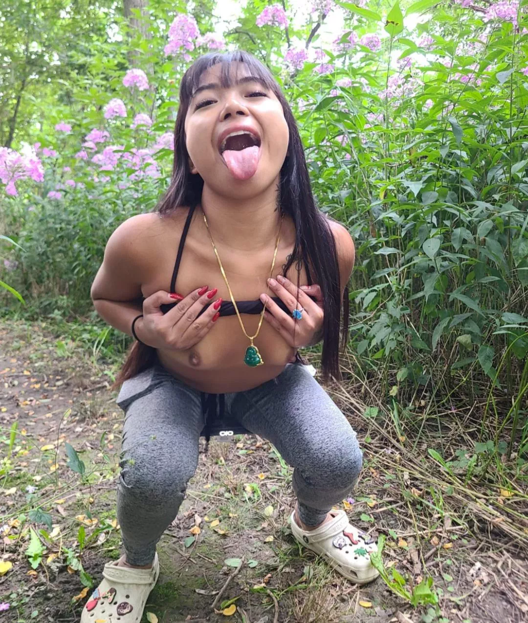 puml me up on the public path rn 