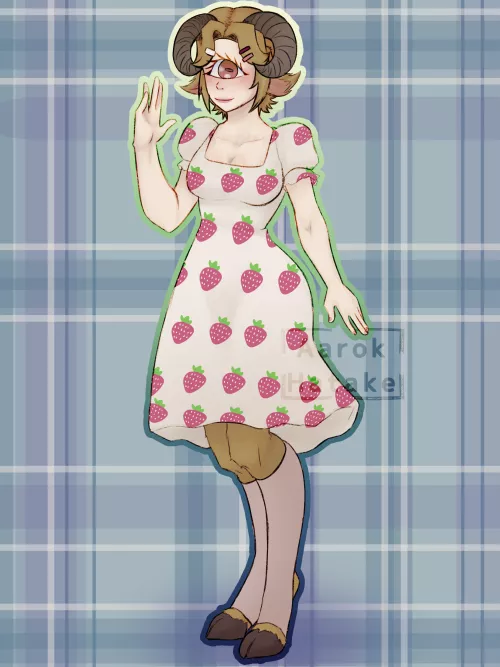 Sophia|My Oc|Goat girl cyclops