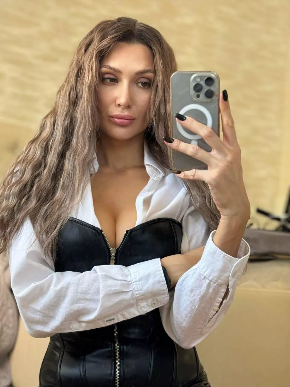 teachers always look better in leather