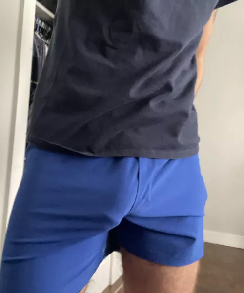 Too much for gym shorts?