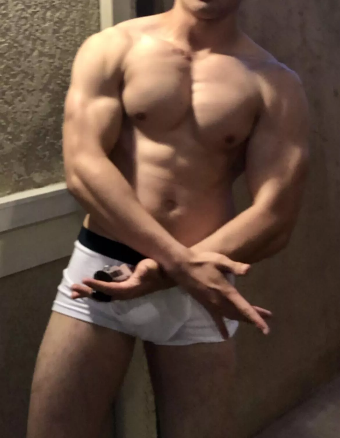 Wearing my undies only tonight 🥰🥰