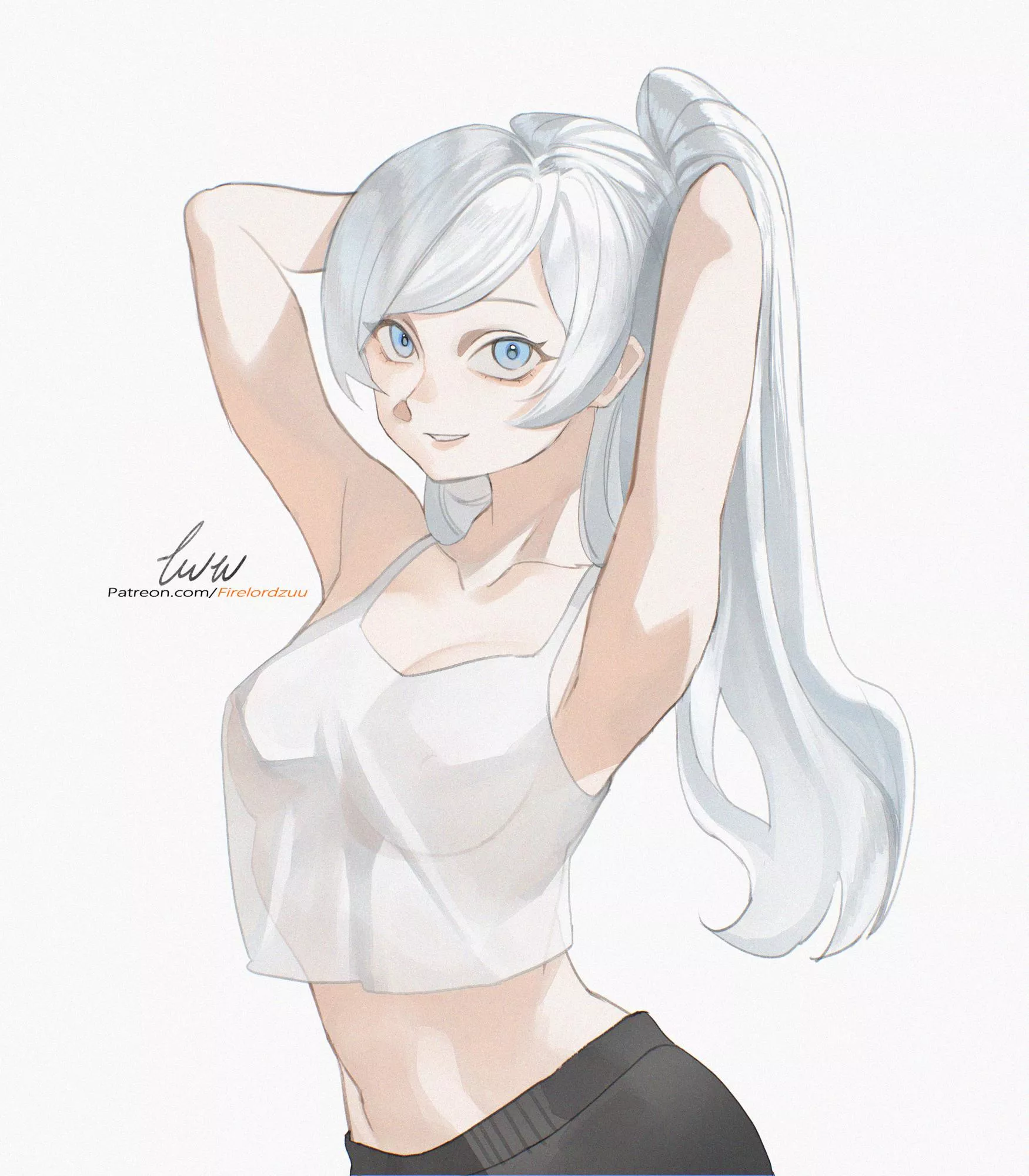 Weiss is just getting up [@_Zuuzu_]