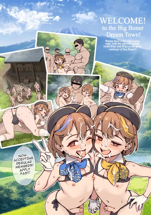 Welcome!! Riko & Rika's Trap Servicei ♂ Bus Guide Tour - 500253