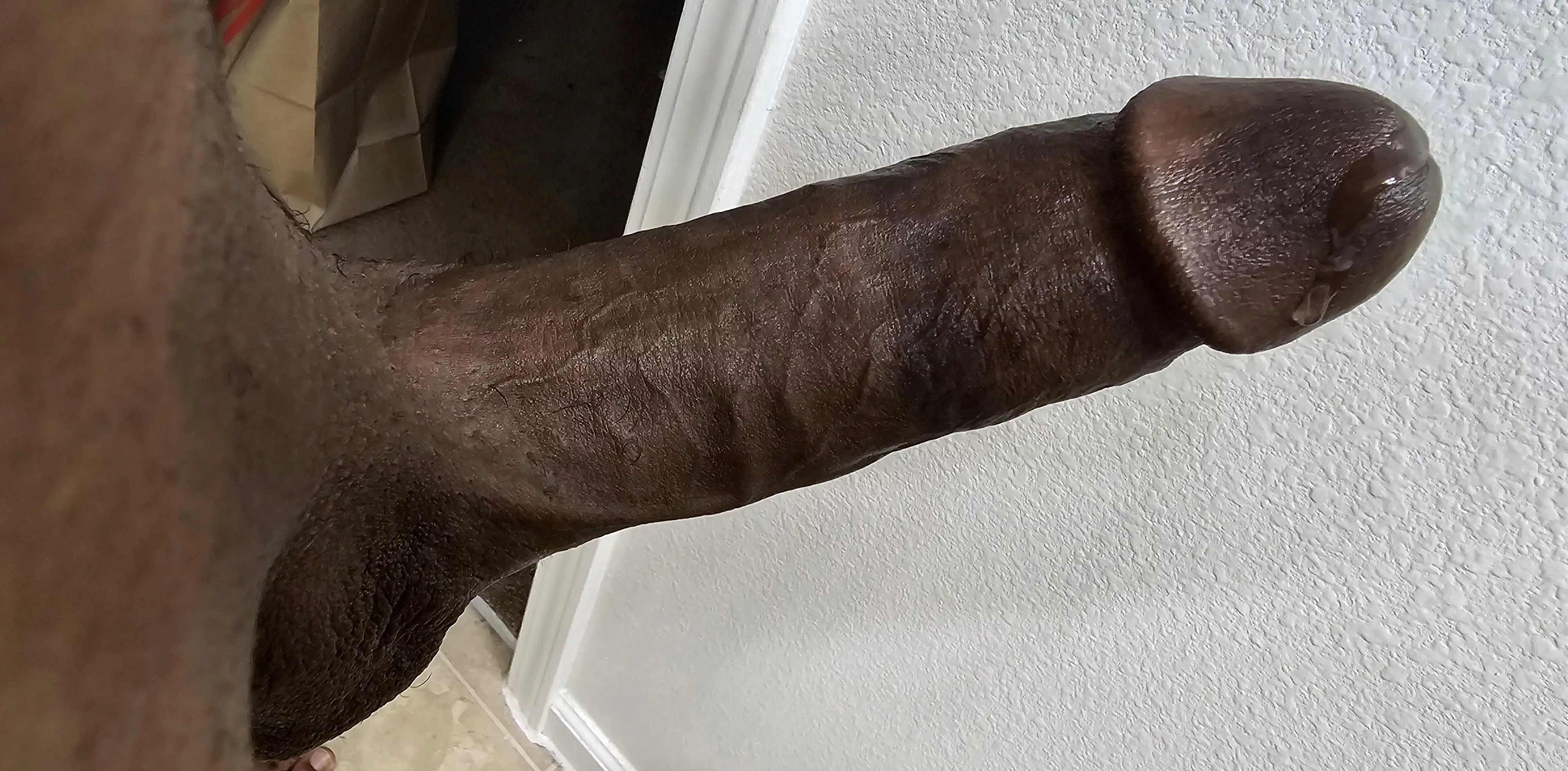 What ya think of my cut black cock