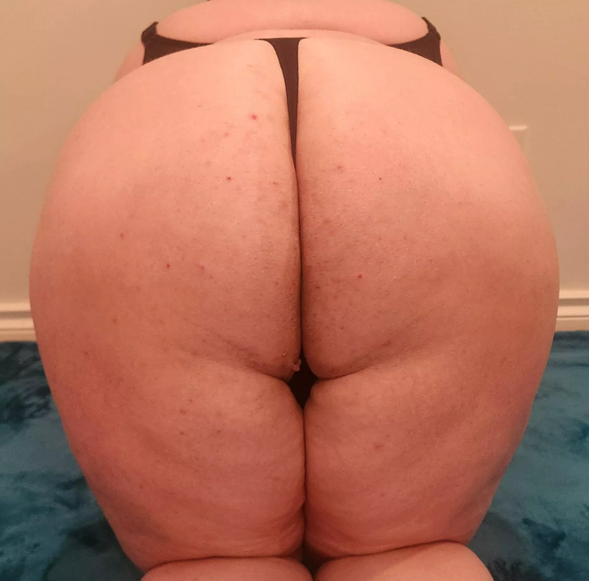 When that ass just eats that thong up! 