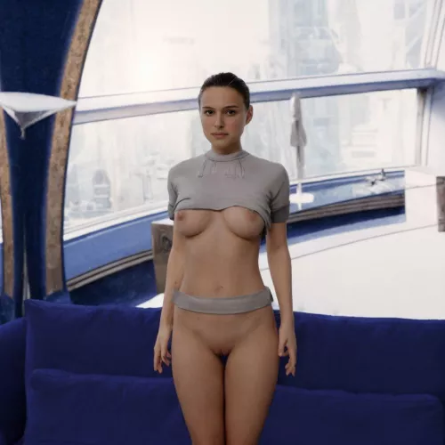 Whoops! Padmes wardrobe malfunction! (fastvass)