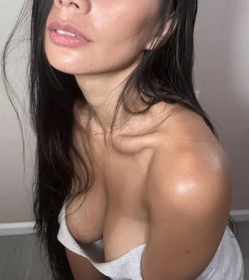 Wrapped in a simple clothes