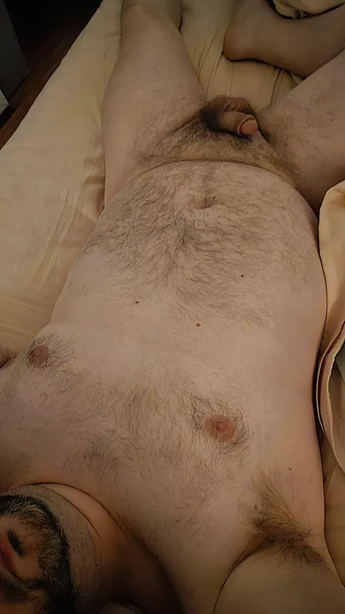 Your teddy bear is waiting in bed for you. 