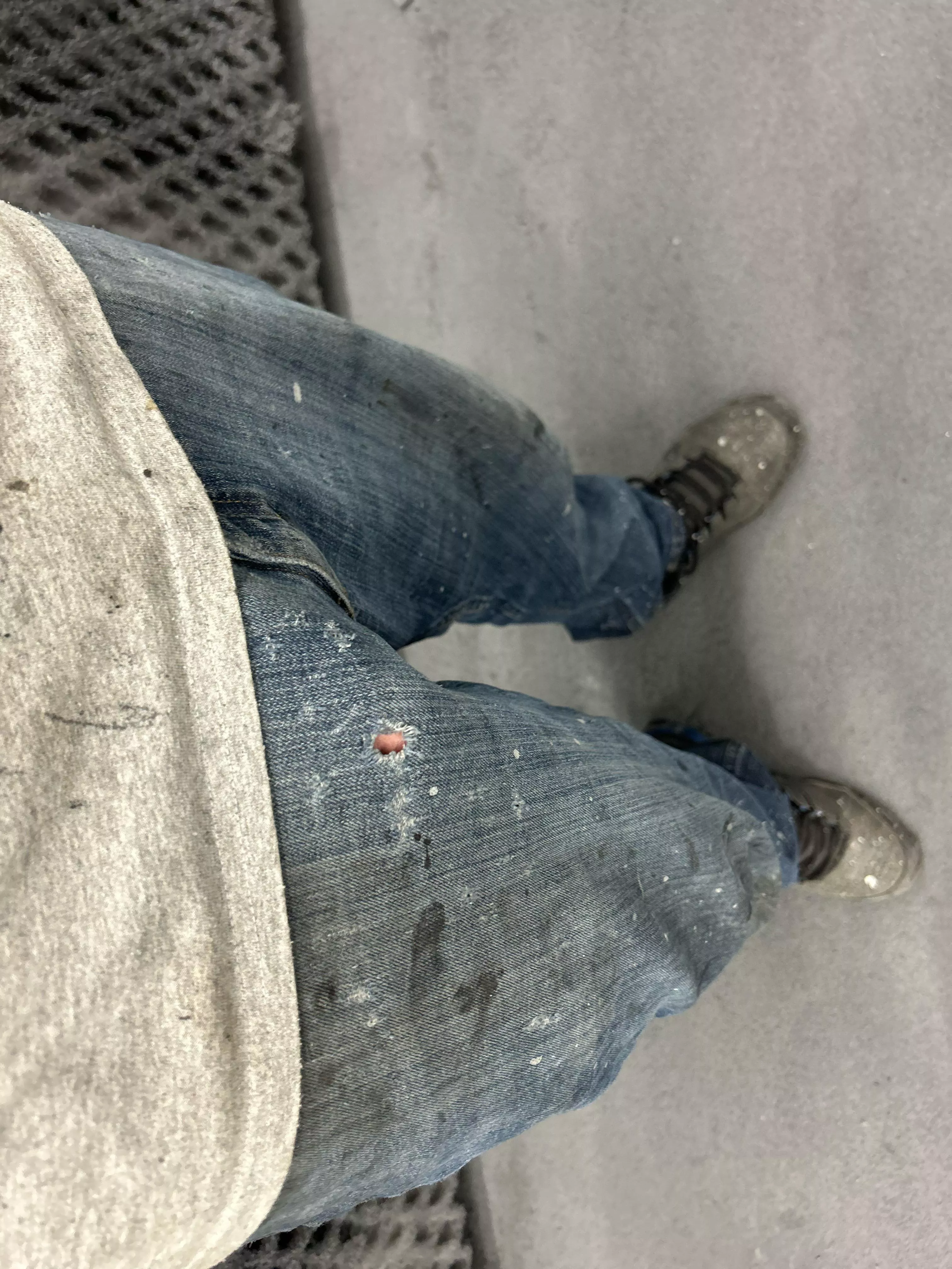 34. Commando at work means you can occasionally see skin