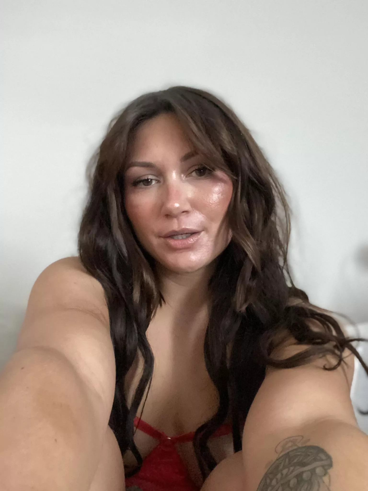 After sex glow up selfie.