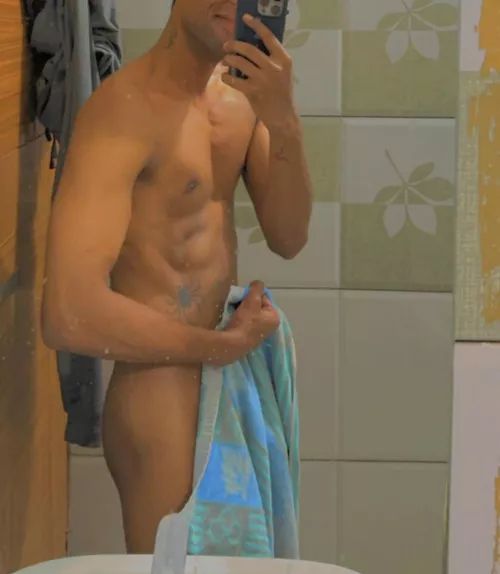 almost dropped the towel