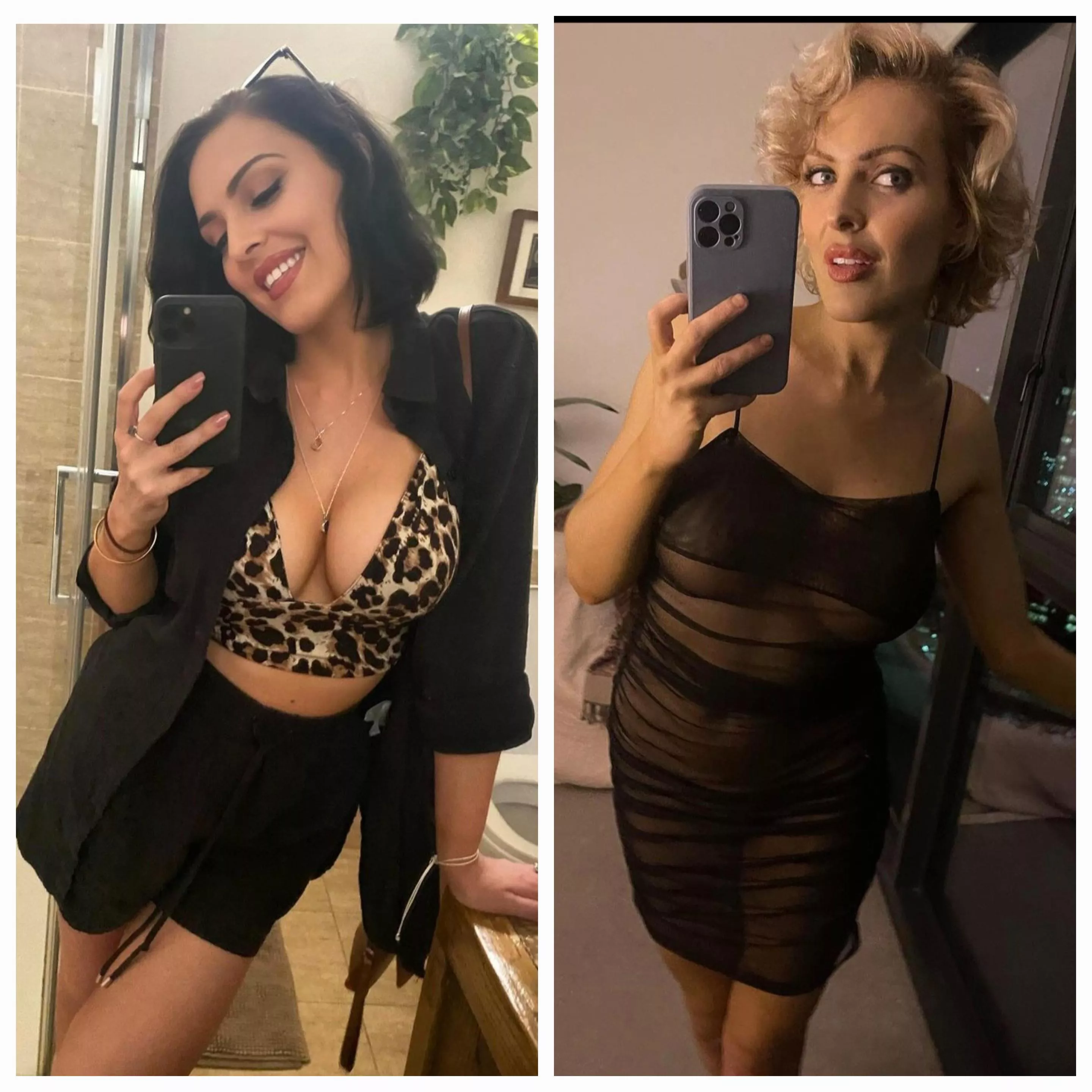 Both me! I'm going through a should I be brunette or blonde dilemma. A good opinion poll always helps [2]