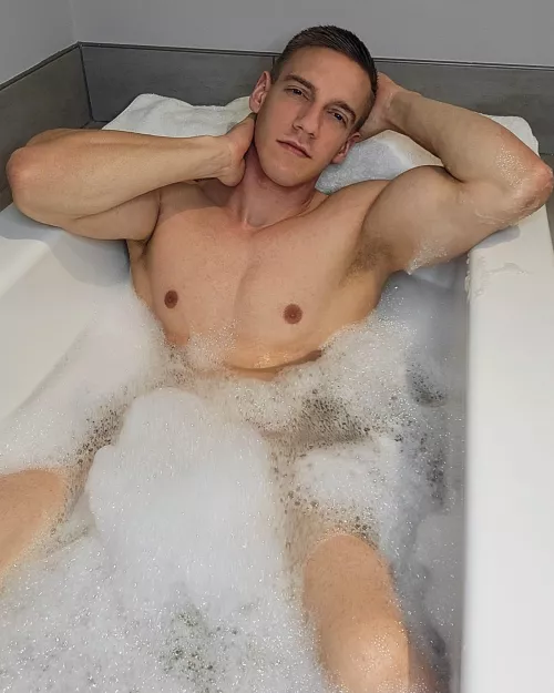 Bubble bath anyone 😏🧼🫧..?