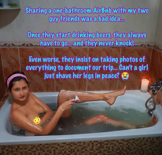 Can you boys learn to control yourselves? 😝