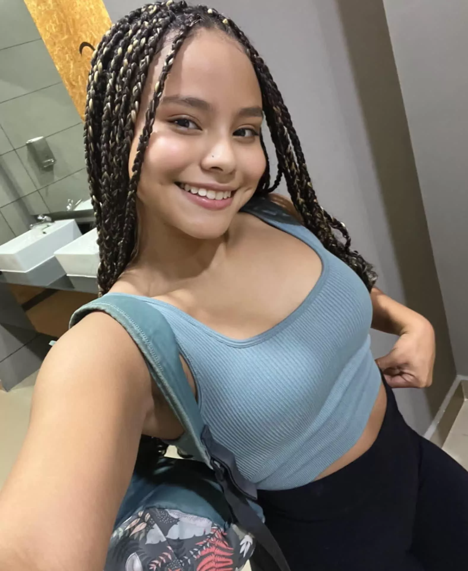 Caught myself in the mirror