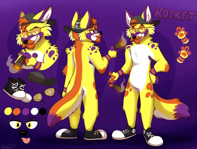 Do you like my new sona? (art by OrlandoFox)