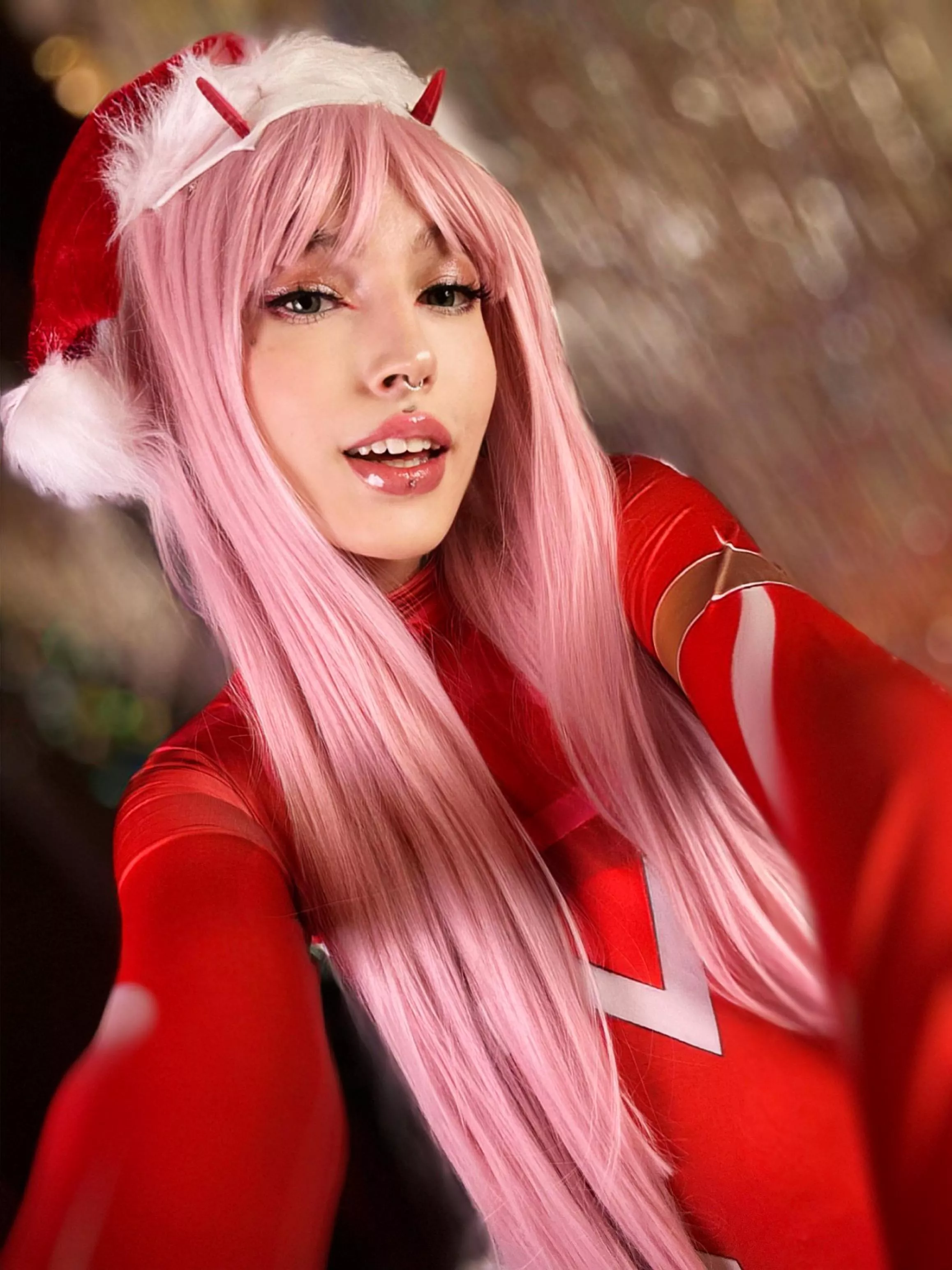 Do you like my pink hair?