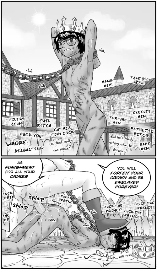 Femboy prince humiliated (Zincubis)