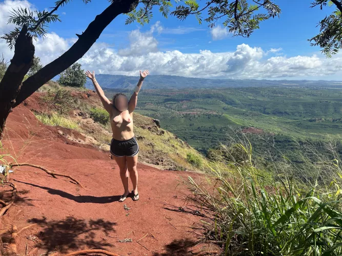 Hawaiian hike gone wild 
