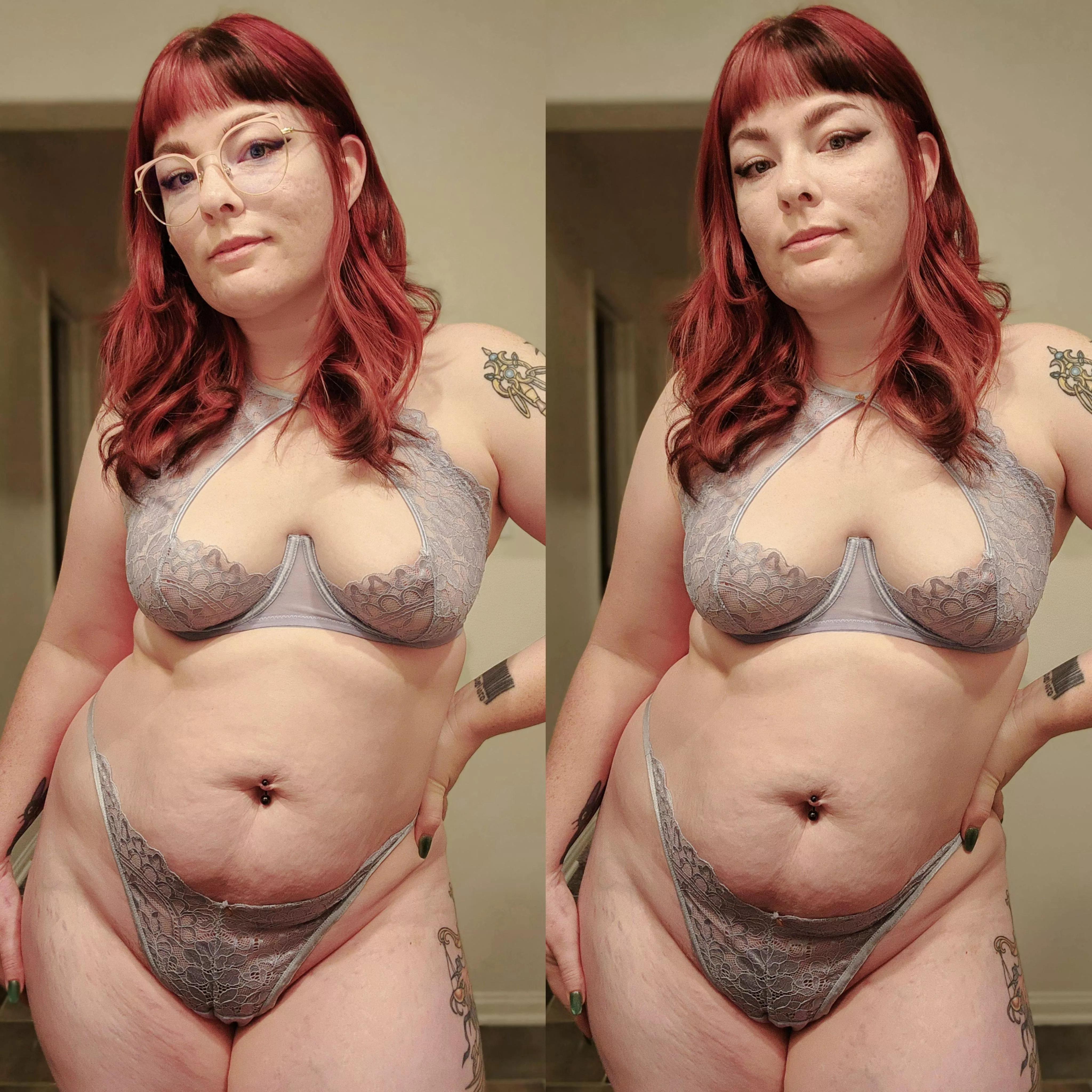 How do you like your milf's, glasses or no glasses