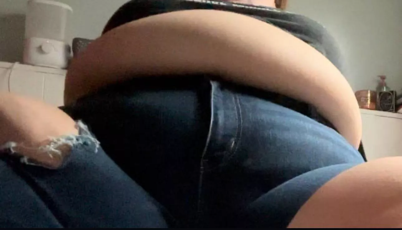 how much longer until my big belly pops the button on these jeans?