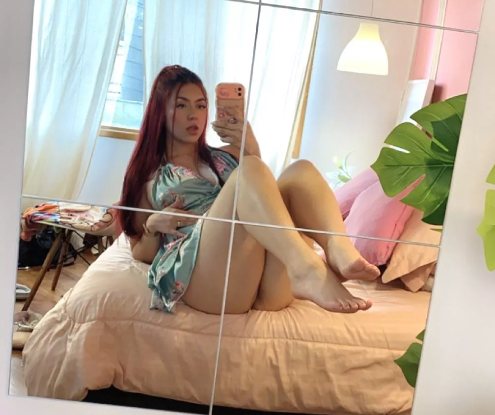 I hope you like to feel my little feet on you.