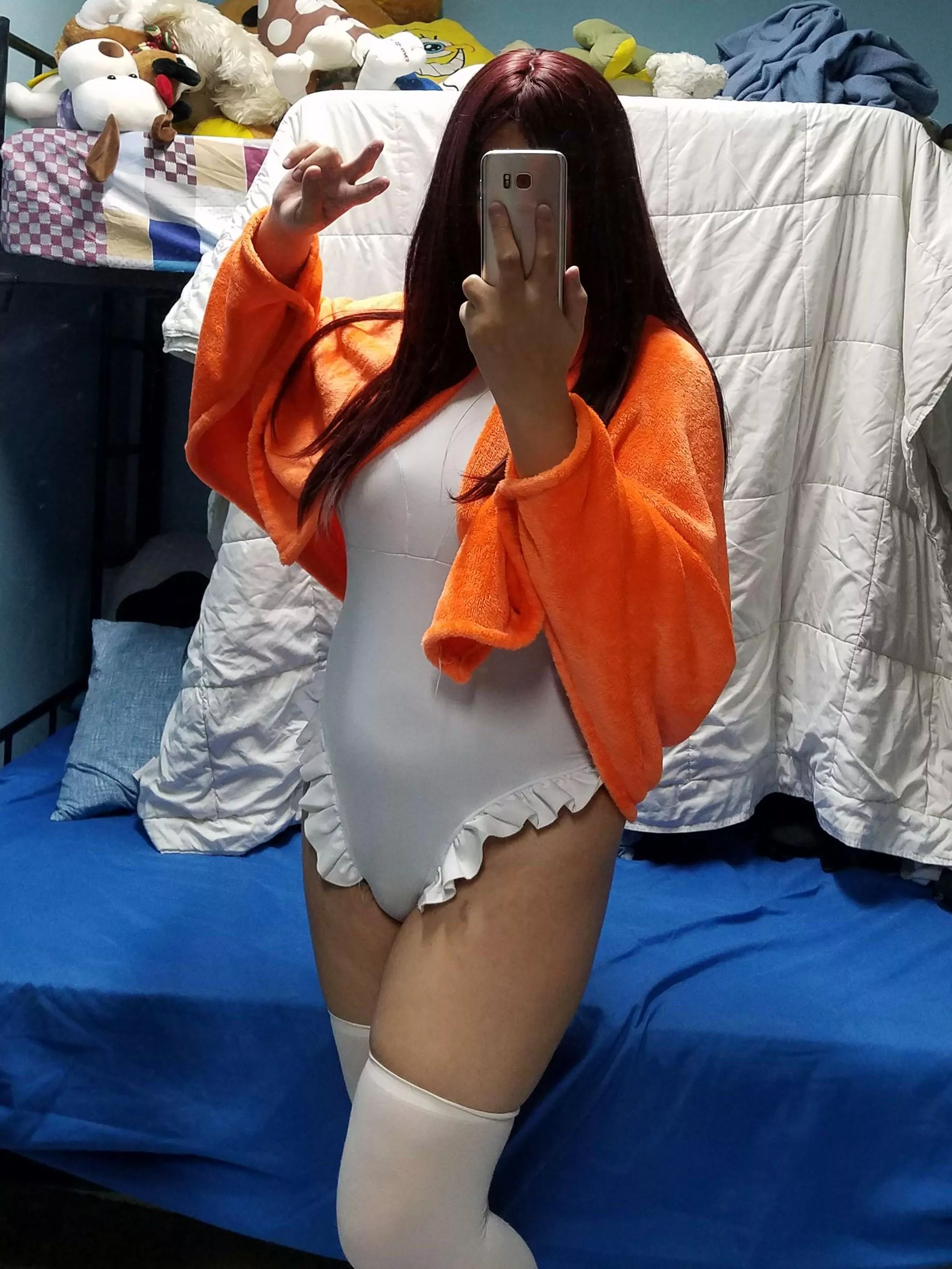 I love leotards~ I think they're cute and kinky