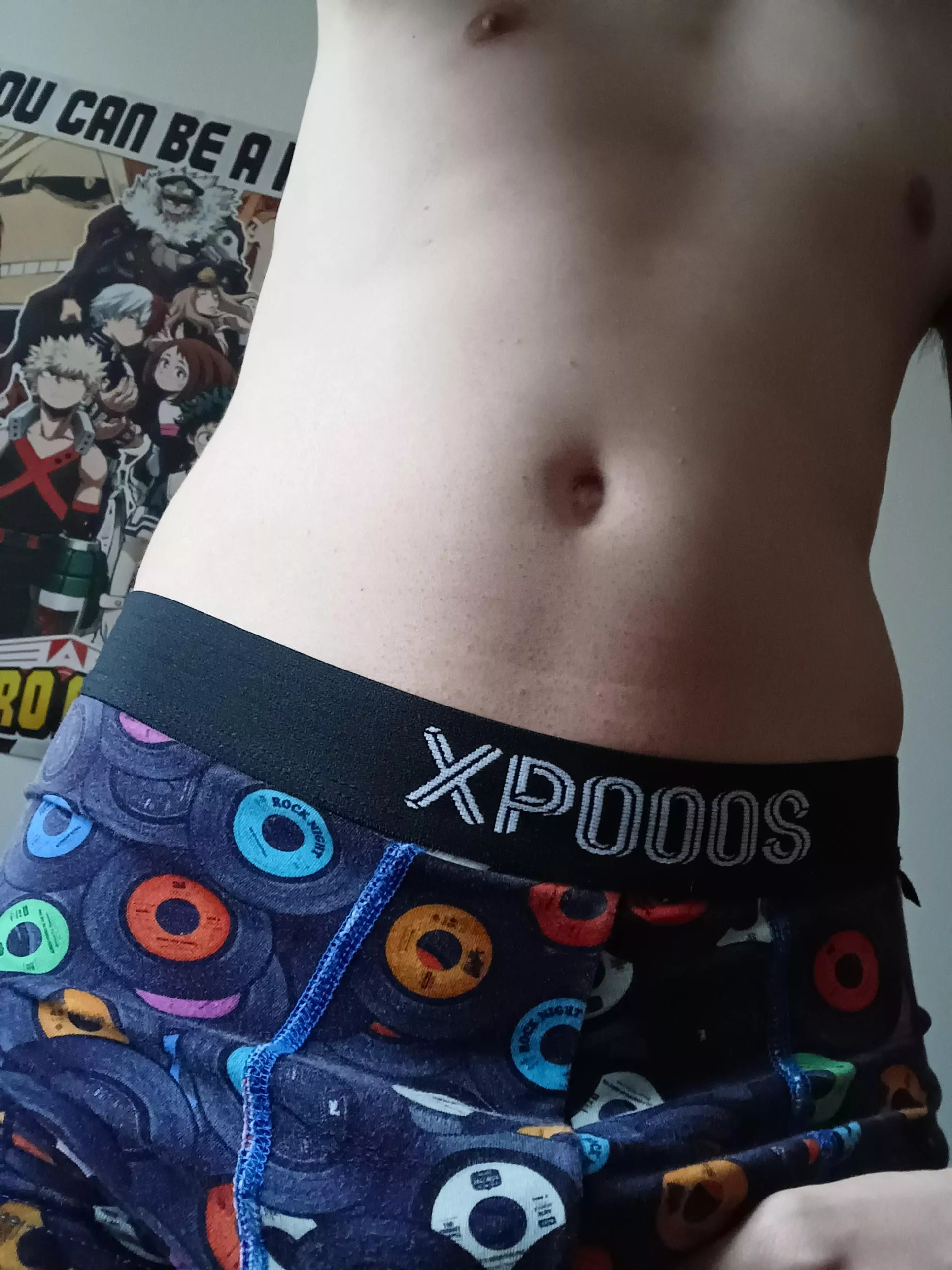 I Love wearing flashier undies ^^