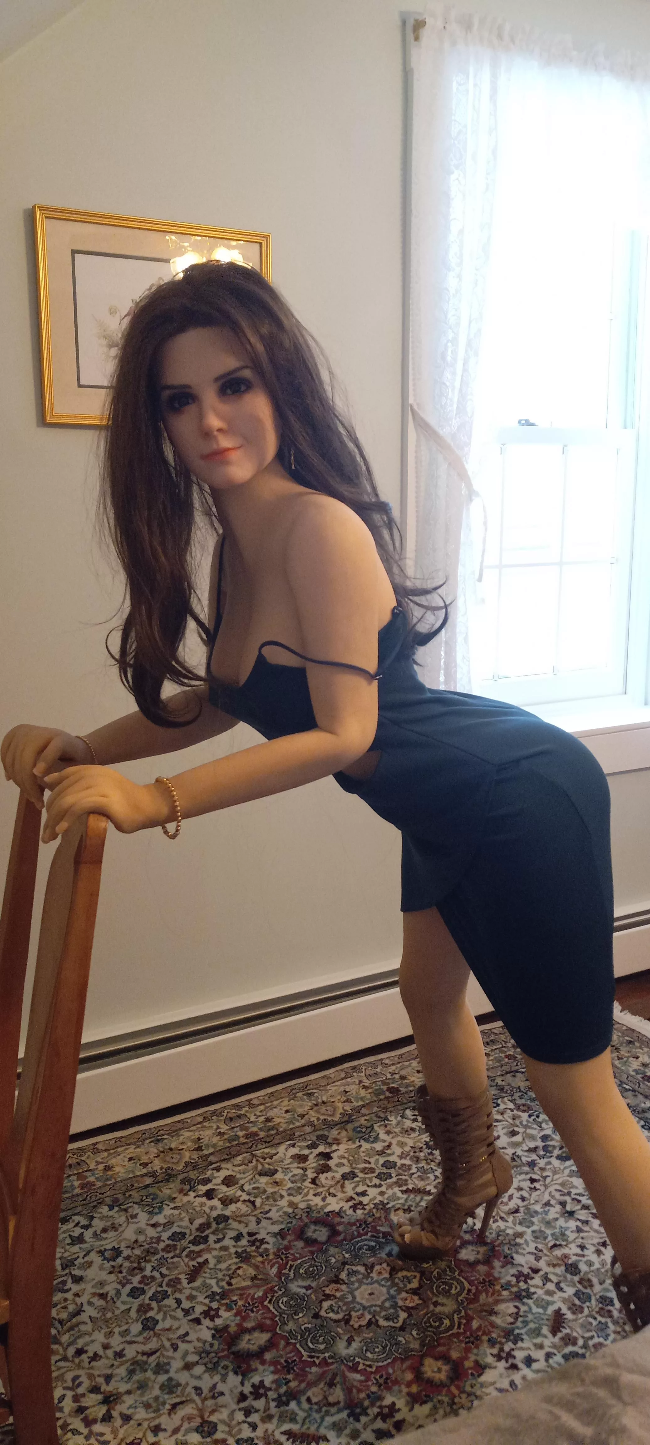 I think she wants to be dominated today...