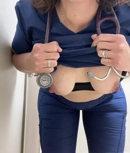 I’m the naughty nurse your wife worries about 😈