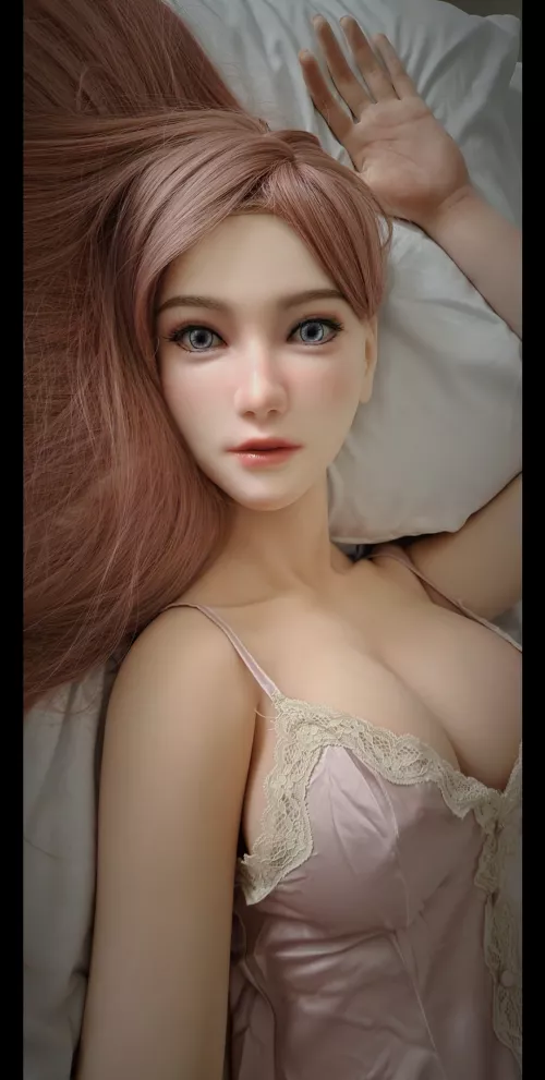 It's hard to get any sleep with her next to me. 💜