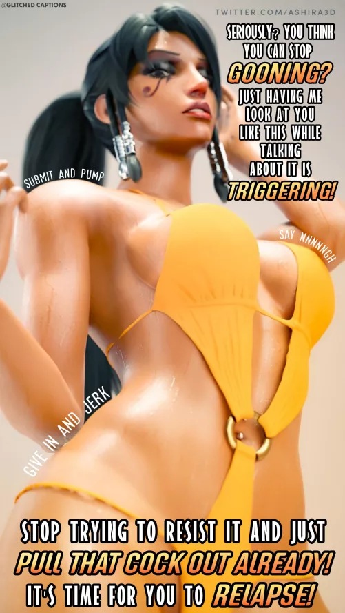 It's time for you to relapse to mommy pharah 