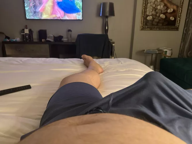 Laying in bed wishing someone would join me