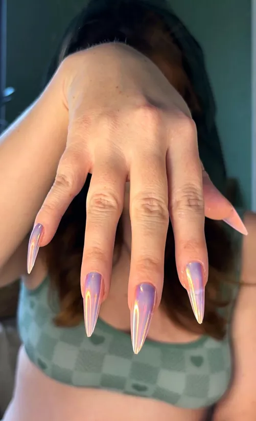 My claws are so sharp, they'll make you purr