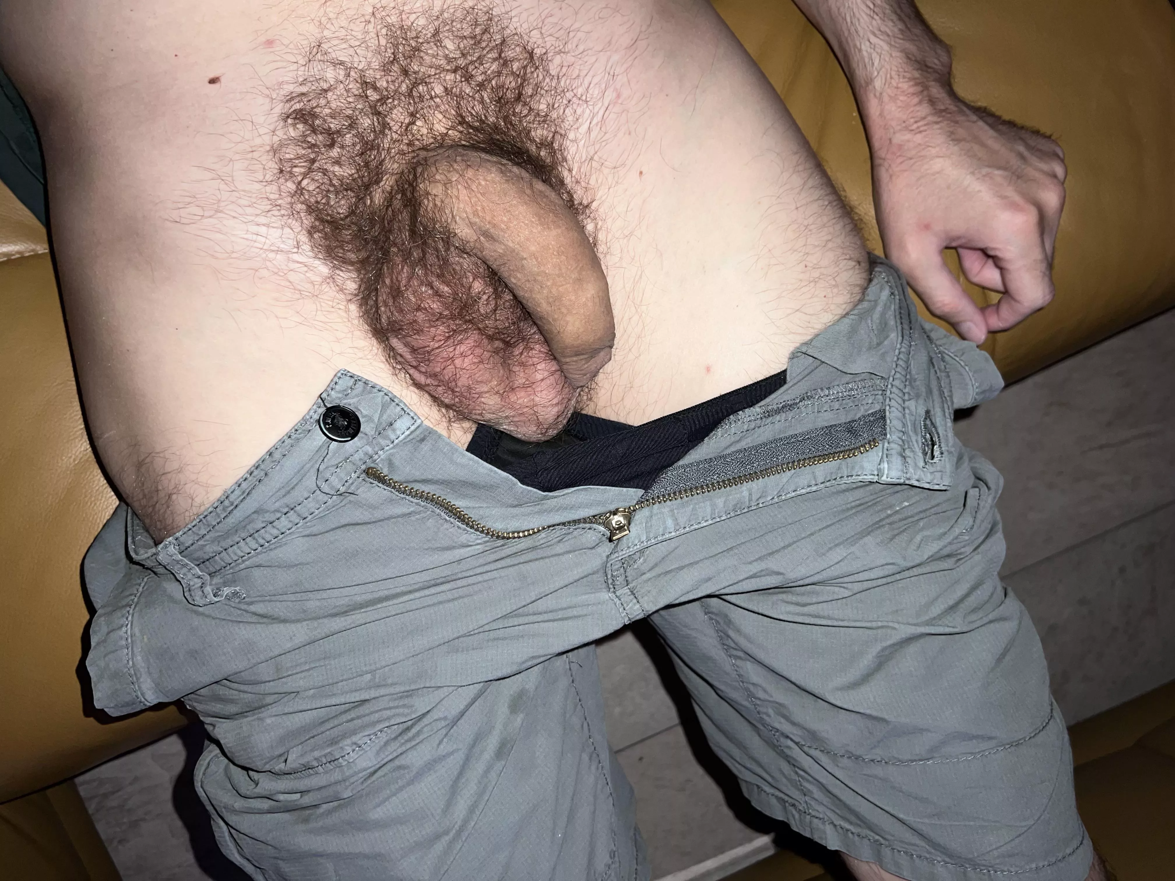 My uncut cock