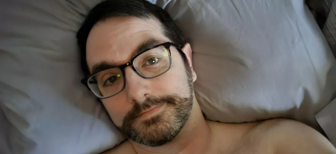 Patiently waiting for the melatonin to kick in...