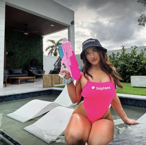 Playful cam girl ready to play