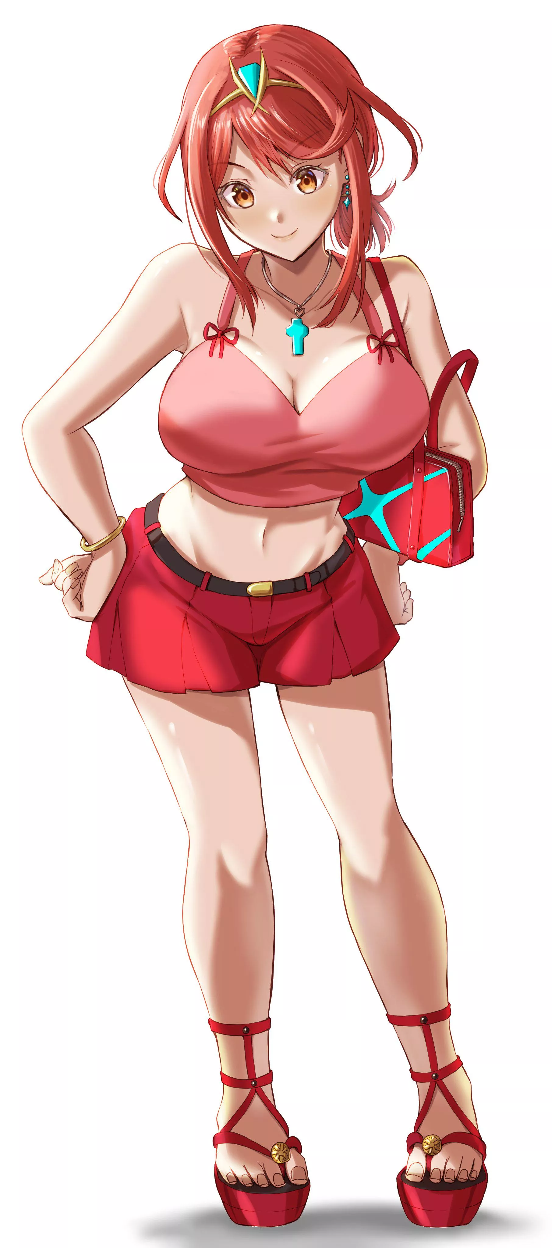 Pyra's casual outfit