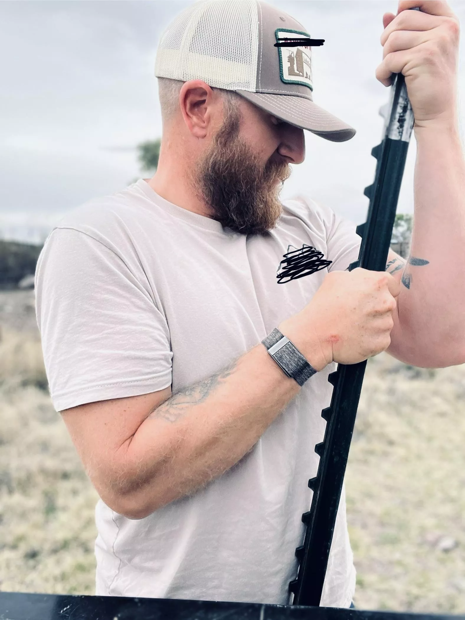 Ranch work builds nice arms