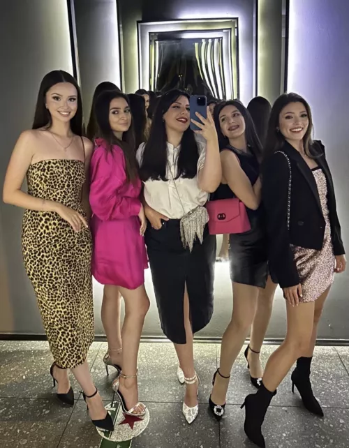 Rank these girls on a night out