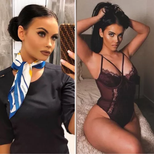 She’s hot and she knows it 🇬🇧