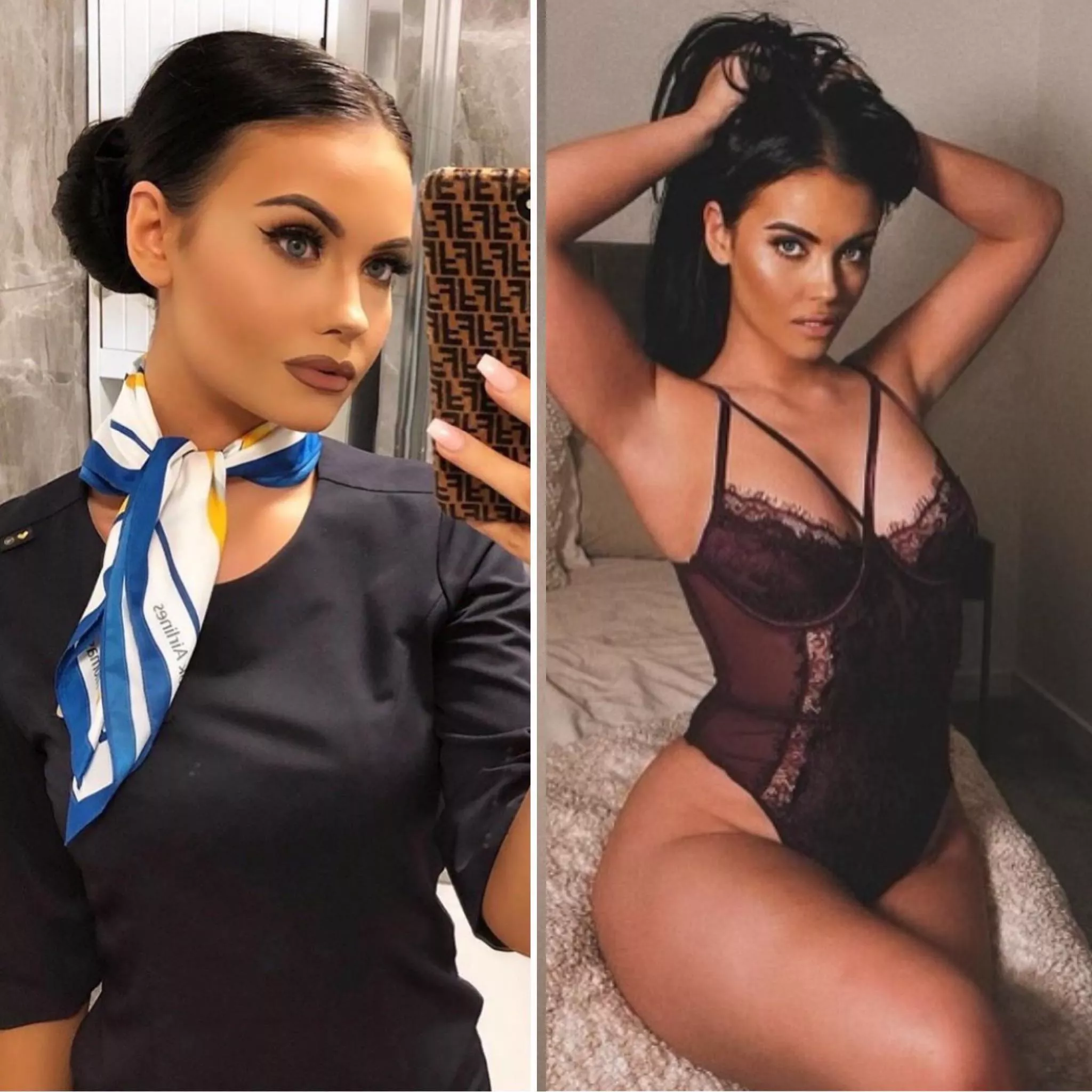 She’s hot and she knows it 🇬🇧