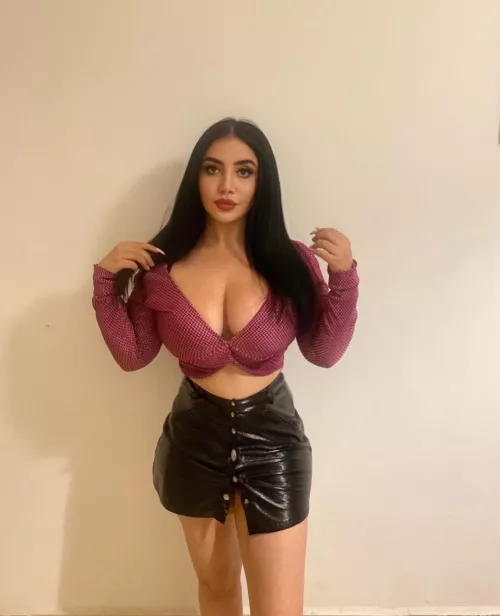 Skirt so tight a few buttons popped haha 